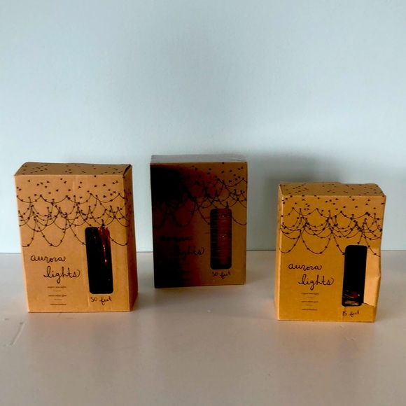 Other - Set of 3 aurora lights garlands